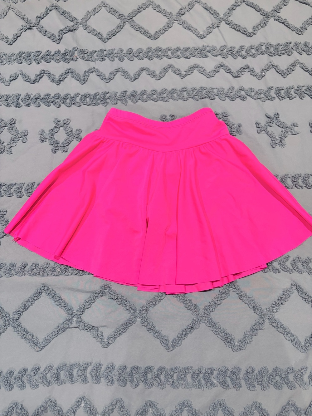 Girls Neon Pink Dance Skirt - Kids Costume